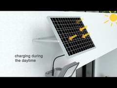 Holofotes Solares LED para Exterior TK01, Carcaça de Alumínio, Alta Potência, Paisagismo, Chip Bridgelux, 2700-6500k