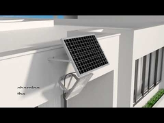 Holofotes solares LED TK02 de alta luminosidade 6500K 30w 60w 200w para jardim