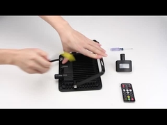 Holofotes de segurança BK para beiral, 30w, 50w, 100w, com sensor de movimento externo e controle remoto