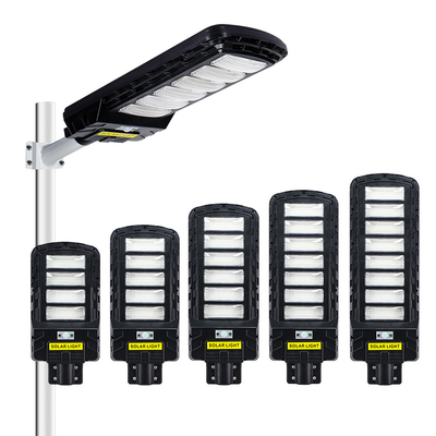 Alta luminosidade Tempo de trabalho longo Outdoor 50W 100W 150W 200W 250W 300W Pole Led Solar Street Light Bateria