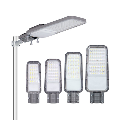 Iluminação de rua LED de alta luminosidade, corpo de liga de alumínio, resistente à água IP65, chips LED de marca, auto ligado / desligado à noite, ideal para estradas urbanas, parques, comunidades,e Mais Aplicações de Iluminação