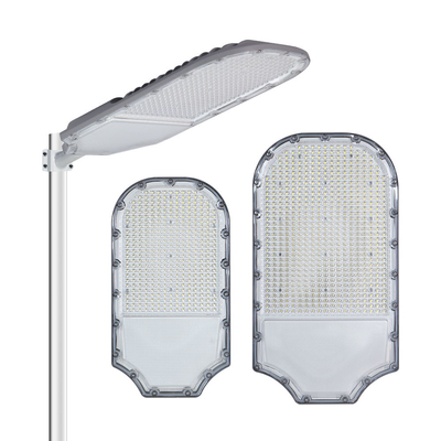 Smart Mains-Powered LED Street Light, corpo de liga de alumínio, IP65 impermeável, chips LED de marca, auto on / off à noite, eficiência energética, ideal para artérias urbanas, parques industriais, campi