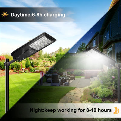TR-CS All In One Solar LED Street Light com painel solar de 6V20W 20AH Bateria Capacidade e 110 lm/w Lumen