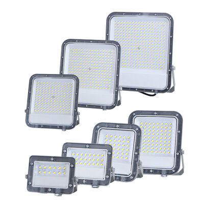 KCD IP66 Luminária LED à Prova d'Água com Carcaça de Alumínio 30w 50w 100w 200w Holofote Quadrado Externo