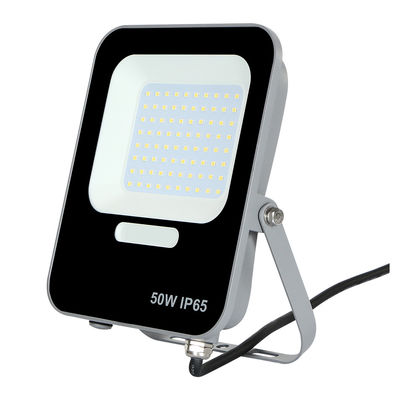 Luz de inundação conduzida Ultrathin pequena do tamanho 80lm/w IP65 50w SMD para o escritório
